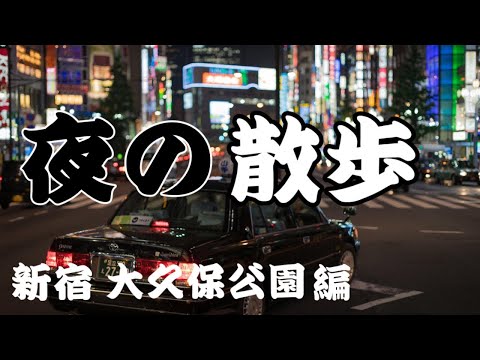 【夜の新宿・大久保公園を歩く｜ネオン街の裏通り散歩】