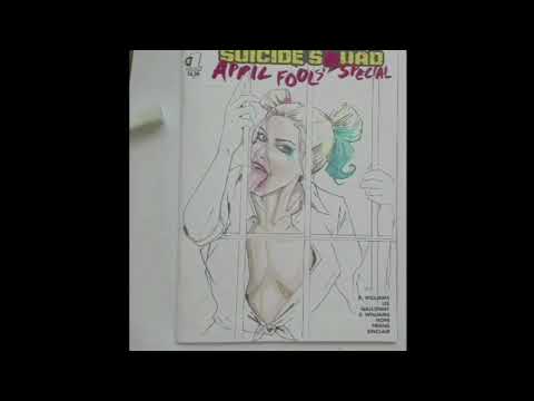 HARLEY QUINN- MEPXY MARKER -colouring