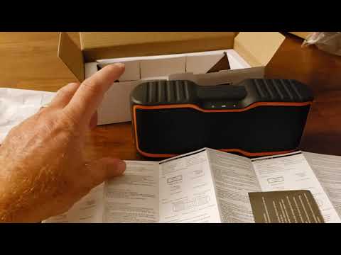 AOMAIS Sport II Portable Wireless Bluetooth Speakers review.  Great sound and performance for the $$