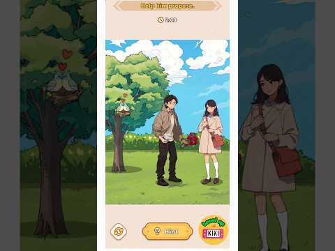Brain Puzzle Tricky Quest | Level 23 Proposal time - Help him propose | Walkthrough #braingames