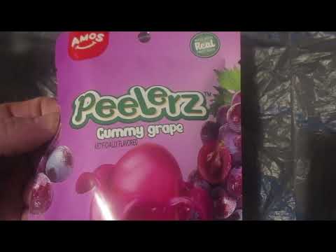 Amos Peelerz Grape Gummi Candy #amos #grape #gummi #candy #peelerz