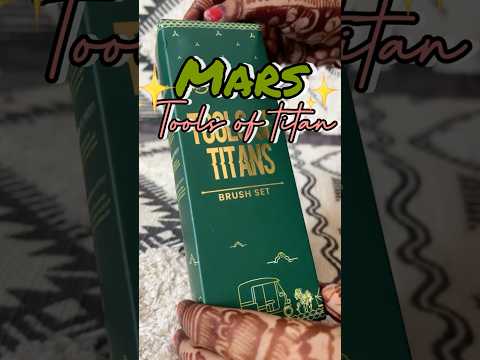 😍 Pro-Quality Mars Tools of Titans Brushes! Full Makeup Transformation 💄✨ | #makeupreview #shorts