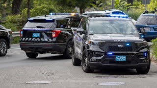Wild Crazy Pursuit Officers, Tries To Stop A Vehicle For Speeding. 