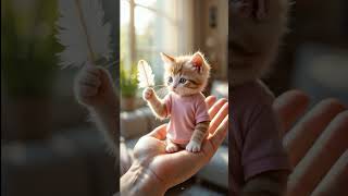 The Cutest Little Cat 🐾💖#TheCutestLittleCat #TinyCat #CuteCats #CatLovers