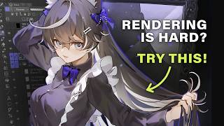 Learn to Render VOLUME like a Pro Anime Artist! ✦ Cykedelia Art Style Study