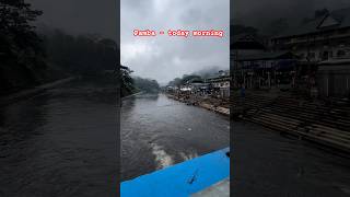 Pamba river today morning - One side Blocked due to heavy flood water | Batasari Travel Tales