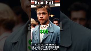 The Evolution of Brad Pitt #bradpitt #shortsfeed #shortvideo#shorts#viralvideo #viralshorts#trending