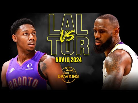 Los Angeles Lakers vs Toronto Raptors Full Game Highlights | Nov 10, 2024 | FreeDawkins