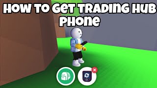 How to Get Trading Hub Phone in Adopt Me Roblox | trading hub phone