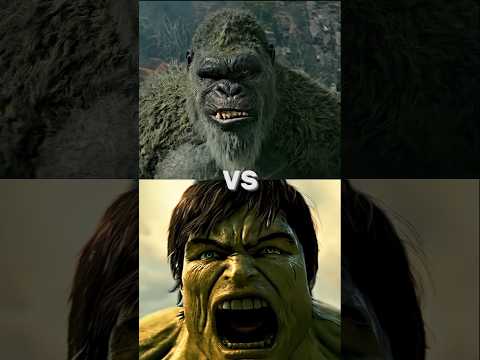 Kong vs Hulk vs Godzilla vs Shimo ( Mechagodzilla, Scar King, George