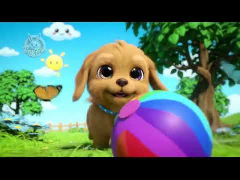 Puppy Play Time Song| Nursery Rhymes & Kids Songs | Simple Songs #cutepuppy #puppysongs #kidsongs