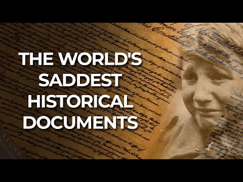The Worlds Saddest Historical Documents