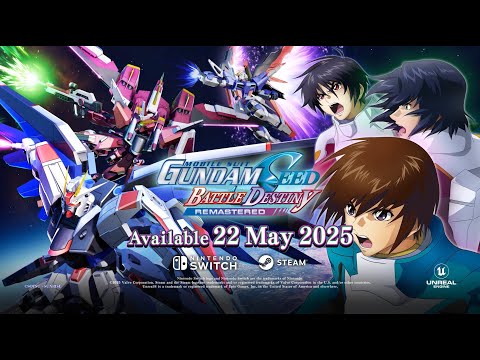 MOBILE SUIT GUNDAM SEED BATTLE DESTINY REMASTERED - Announcement Trailer