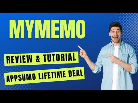 MyMemo Review & AppSumo Lifetime Deal - How To Use MyMemo