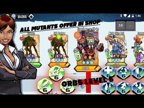 All_MUTANTS_OFFER AND OBRS _LEVEL 6_SCRIPT_WITH CREDITS OFFERS_MUTANT_GENETICT_GLADIATORS
