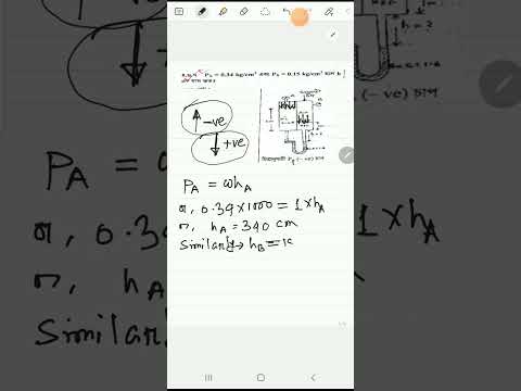 p5: simple manometer gauge pressure