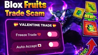 [💘Valentine] Blox Fruits Trade Scam Script | TRADE SCAM | FREEZE TRADE | KEYLESS