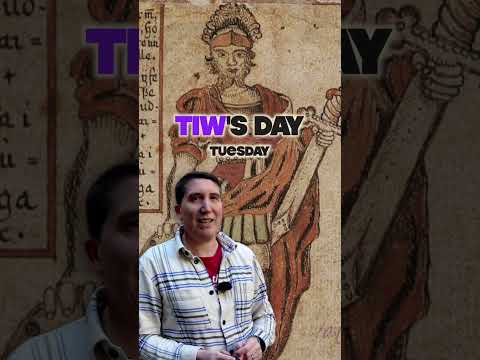 The origins of the days of the week in 10 seconds.