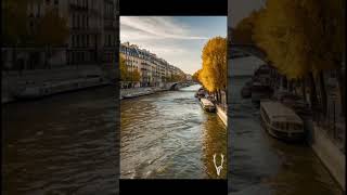 Feel the Crisp Fall Air. #architecture #aiarchitecture #airender #aiart #river #village #walkable