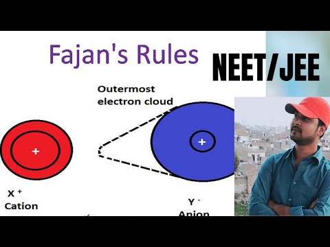 Fajan's Rule With Questions | Inorganic Chemistry | NEET/JEE