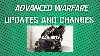 New Patch/Update Information for Advanced Warfare!