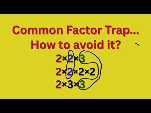 Most common mistake that students do in HCF and LCM| trick for LCM |maths climber