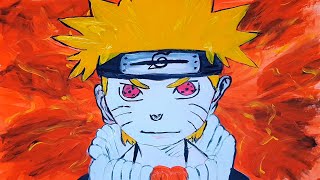 Acrilic Painting  🎨 NARUTO 🎨| How to Draw | Magic Paintings | Relaxing Music