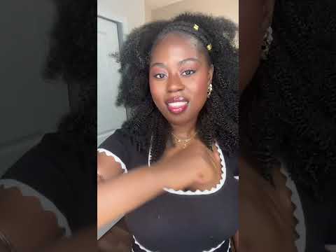 New hairstyle unlocked #hairstyle #afrohair #halfuphalfdownhairstyle #type4hair #shortfeed