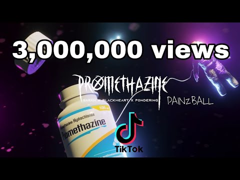 Promethazine - SARAN X Black Heart X Pondering | PAINzBALL COVER