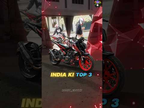 INDIAN KI TOP 🔝 3 POPULAR BIKES