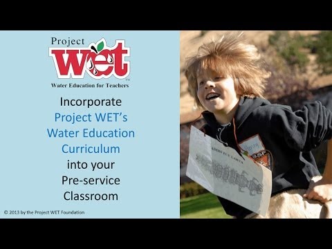 Project WET for Pre-Service Teachers