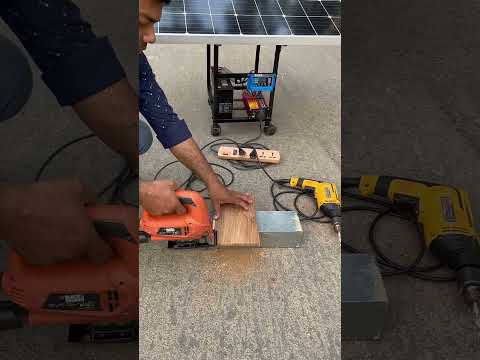 How to make Portable Solar Inverter #shorts