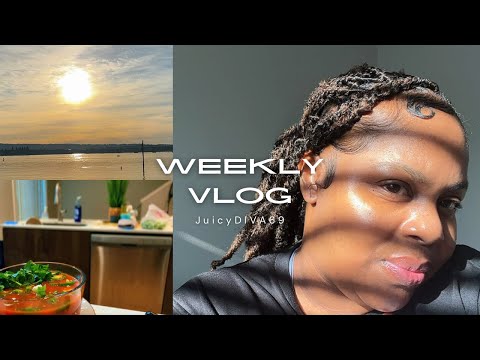 Weekly Vlog: Busy Week+ Cooking Soup+ Hair Take Down & New Hair Style