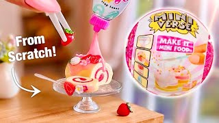 MAKING MINI FOOD! MGA’s Miniverse Make It Mini Food, Nature, Lifestyle, Appliances & More!