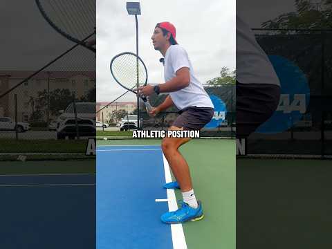 Elite Forehand Ready Position (step by step)