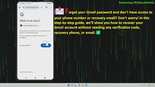 How To Recover Gmail Without Phone Number or Password Step by Step Guide