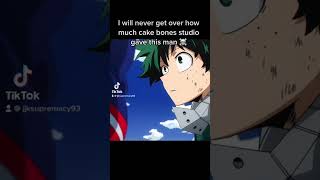 Double cheeked up on a Thursday afternoon. #mha #myheroacademia #anime