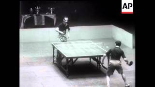 BRILLIANT RALLIES IN TABLE TENNIS FINALS