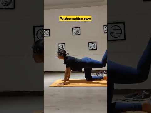 Yoga for Uterus care #ytshorts #yoga #yogamusic #gym #uterus #pcos#asana #tigerpose#backpain #women