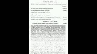 Artificial intelligence Class 9 CBSE Term 2 paper. #code417 #term2 #class9