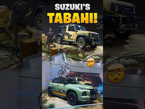 Suzuki की बवाल SUVs Jimny Conqueror & Grand Vitara Adventure! 😱| #shorts