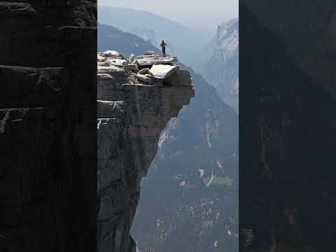 Hiking Half Dome, Yosemite NP.