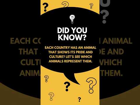 Did you know which Animal Represents Your Country?  #Shorts #ytshorts #youtubeshort #knowledgefacts