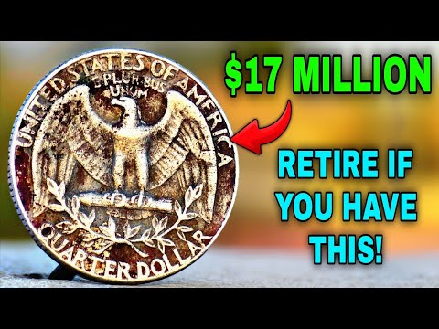 Old Washington Quarter Dollar Worth Millions Could Make You Rich! Valuable Rare Old coin To Look For