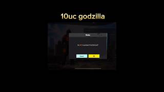 10UC GODZILLA 🦅 #pubgmobile