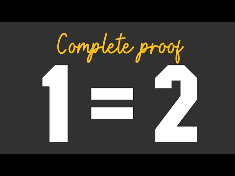 Prove That 1=2 in a Simple Mathematical Challenge!