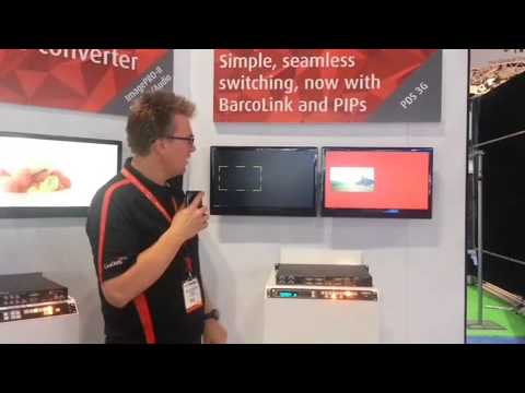Barco PDS 3G demonstration at Infocom 2013