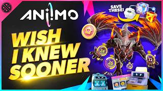 Aniimo - Wish I Knew Sooner | Tips, Tricks, & Game Knowledge for New Players