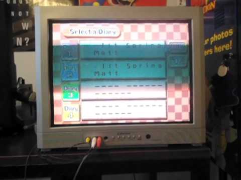 Harvest Moon 64 Farm Ranking On An English NTSC Console Translated In English!!!!!!