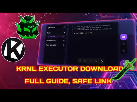 🚀 NEW Krnl Executor Download Guide 2025 | No Key, No Ban | Safe & Fast Link 🔥
